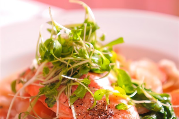 Семга в имбирном маринаде