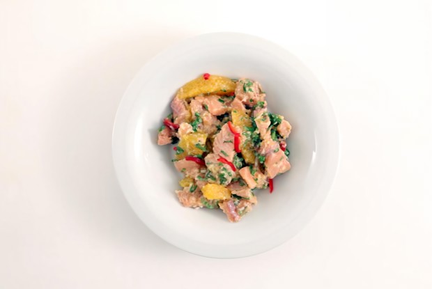 Севиче из горбуши