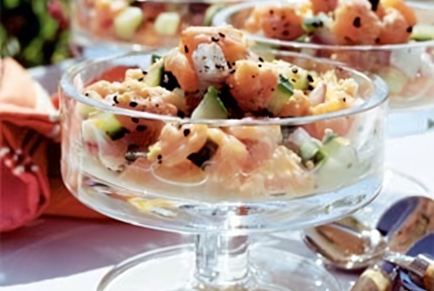 Севиче из креветок