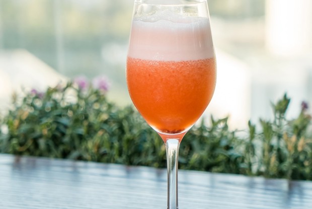 Сгроппино (итальянский котейль) с клубникой