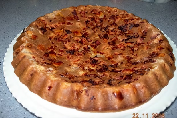 Шарлотка из цельнозерновой муки