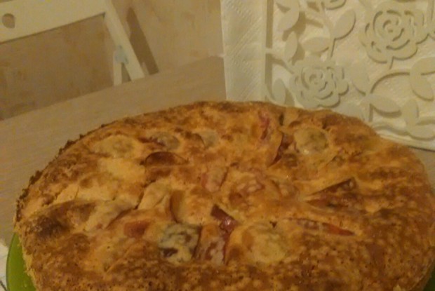 Шарлотка с хрустящей корочкой