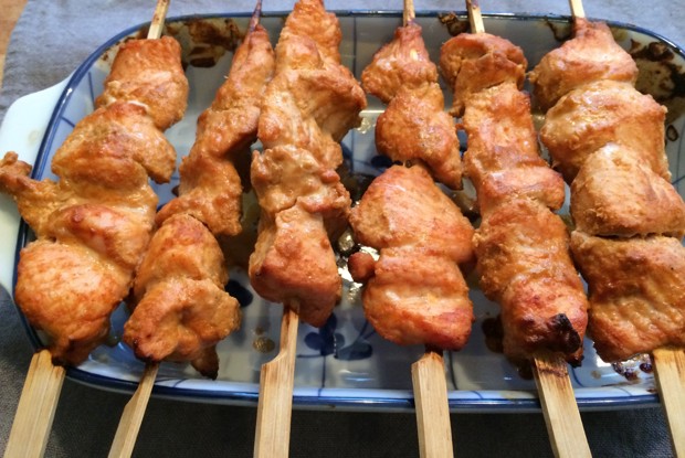 Шашлычки-тандури из индейки
