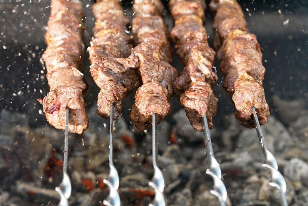 Шашлык из баранины