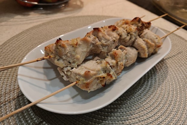 Шашлычки из индейки в духовке