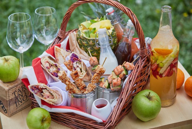 Шашлык из курицы на быстром маринаде