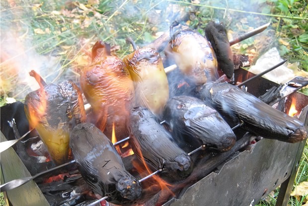 Шашлык из овощей по-армянски