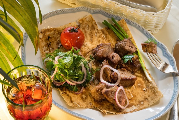 Шашлык из телятины