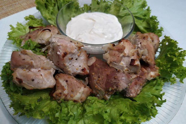 Шашлык в духовке из свинины