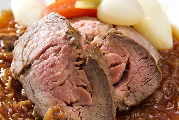 Шатобриан в соусе из красного вина