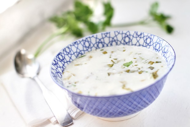 Щавелевый суп без мяса