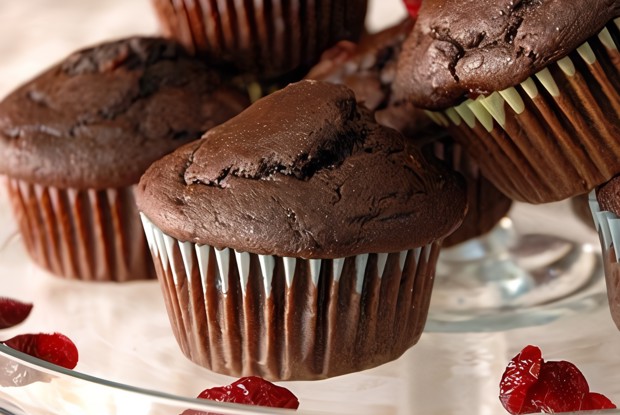 Шоколадные дрожжевые кексы