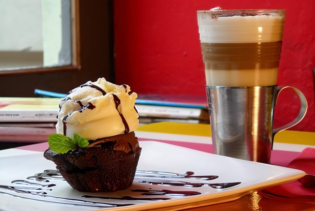 Шоколадные капкейки без муки