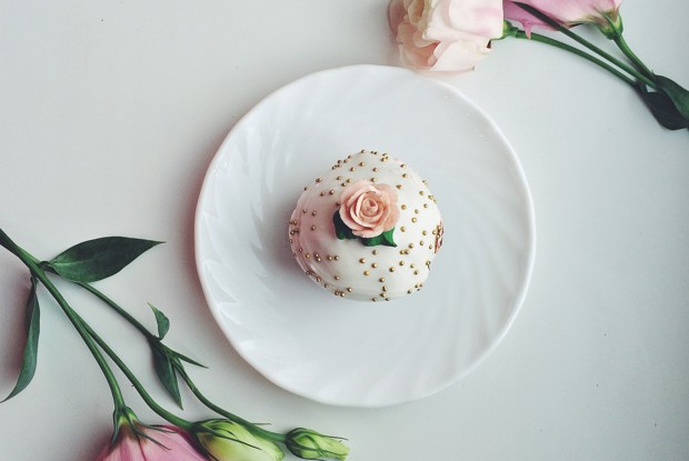 Шоколадные кексы с шоколадной глазурью