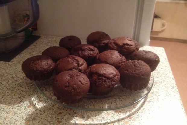 Шоколадные мини-маффины