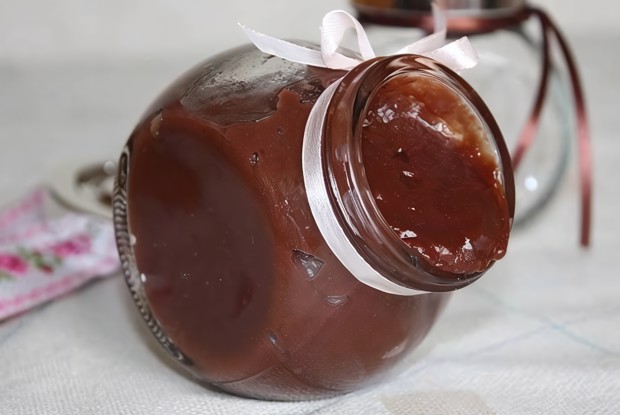 Шоколадный крем с бананом