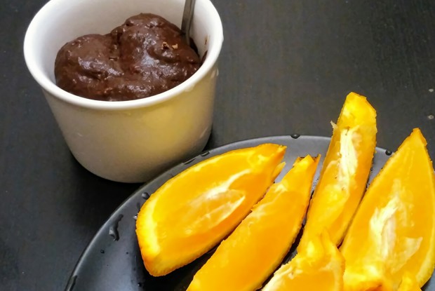 Шоколадный мусс с авокадо