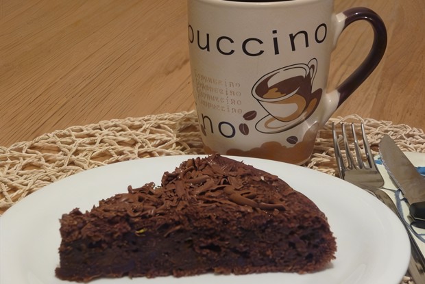 Шоколадный пирог из кабачка