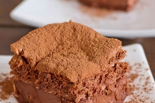 Шоколадный пирог с жидким центром