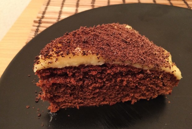 Шоколадный торт с апельсиновым кремом