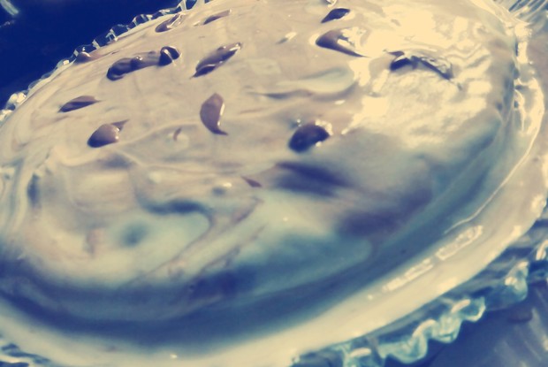 Шоколадный торт с помадкой