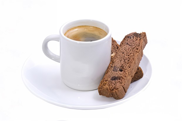 Шоколадно-апельсиновые бискотти с имбирными цукатами