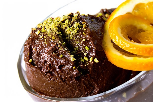 Шоколадно-апельсиновое мороженое