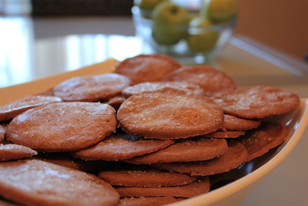 Шоколадно-апельсиновое печенье с цедрой