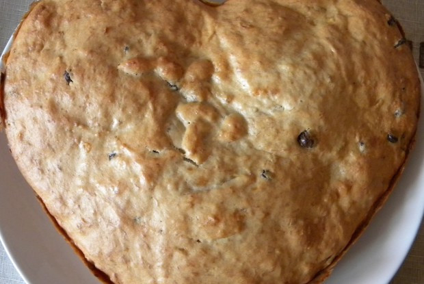 Шоколадно-банановый кекс