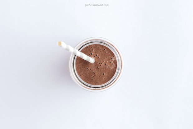 Шоколадно-банановый шейк