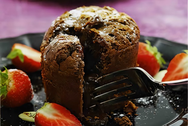 Шоколадно-имбирный кекс