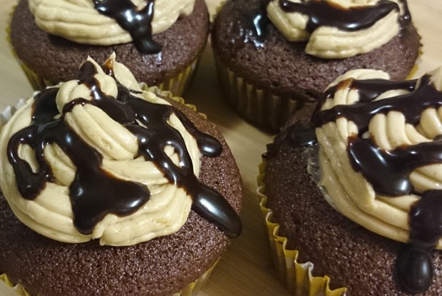 Шоколадно-кофейные капкейки «Мокка»