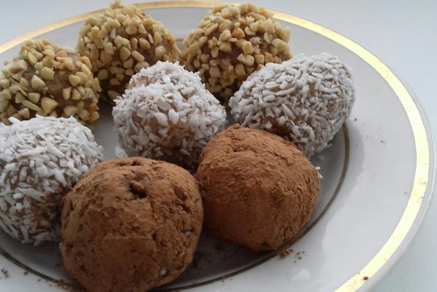 Шоколадно-мятные брауни