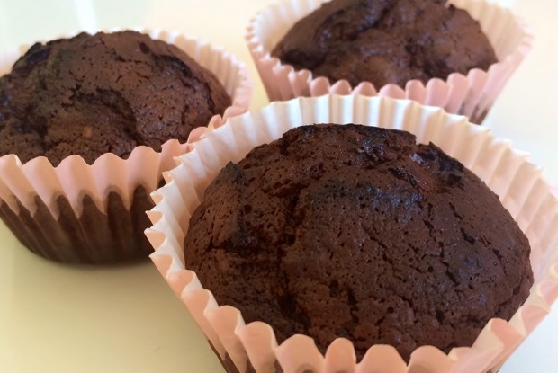 Шоколадно-морковные кексы