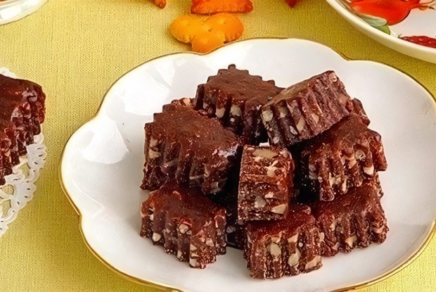 Шоколадно-ореховые тянучки