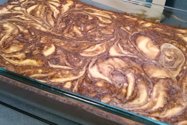 Шоколадно-сливочный чизкейк без муки