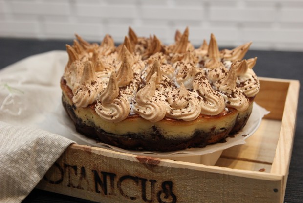 Шоколадно-творожный торт «Чокочиз»