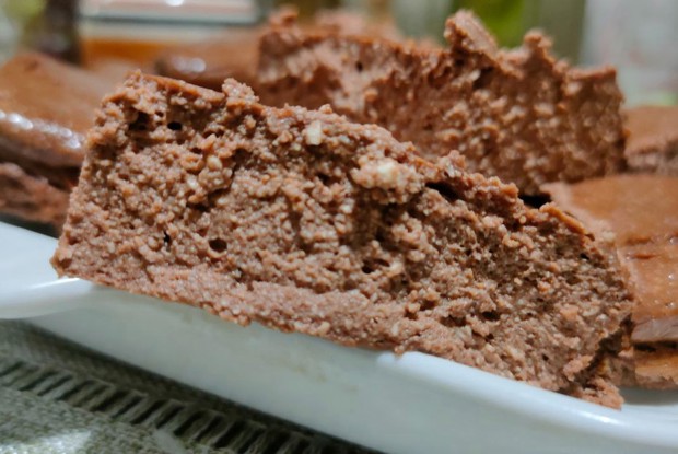 Шоколадно-творожный десерт