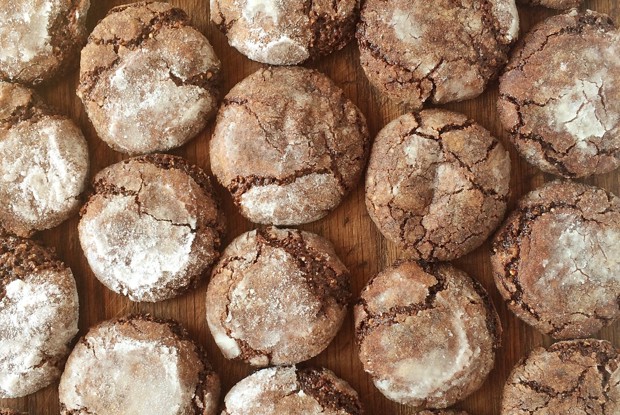 Шоколадное итальянское печенье Риччарелли (Ricciarelli al cioccolato)