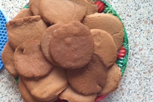 Шоколадное печенье из какао