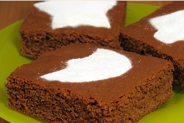 Шоколадное пирожное