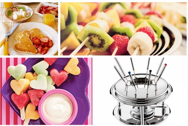 Шоколадной фондю с коньяком