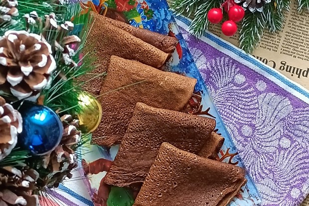 Шоколадные блинчики