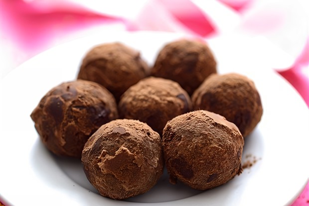 Шоколадные трюфели с вареной сгущенкой