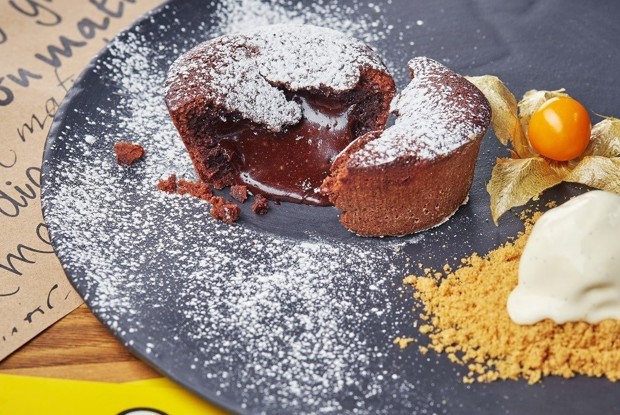 Шоколадный флан