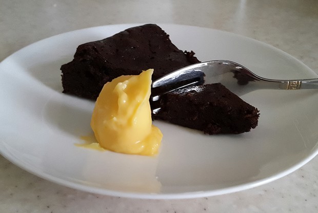 Шоколадный торт без муки