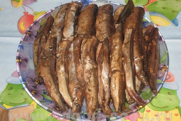 Шпроты по-домашнему