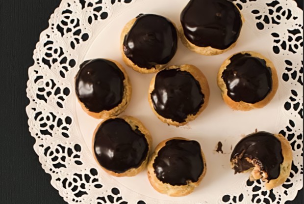 Шу с кремом