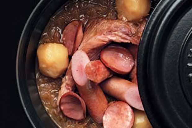 Шукрут с копченостями