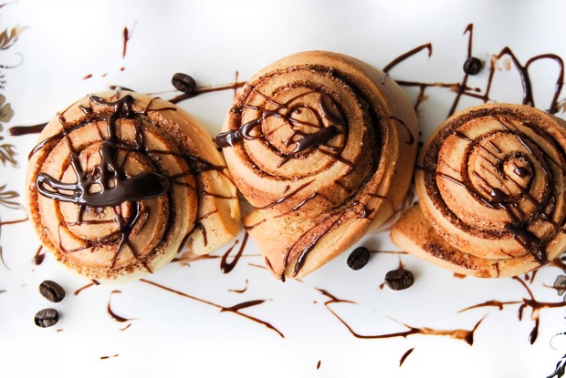 Булочки с корицей и шоколадом